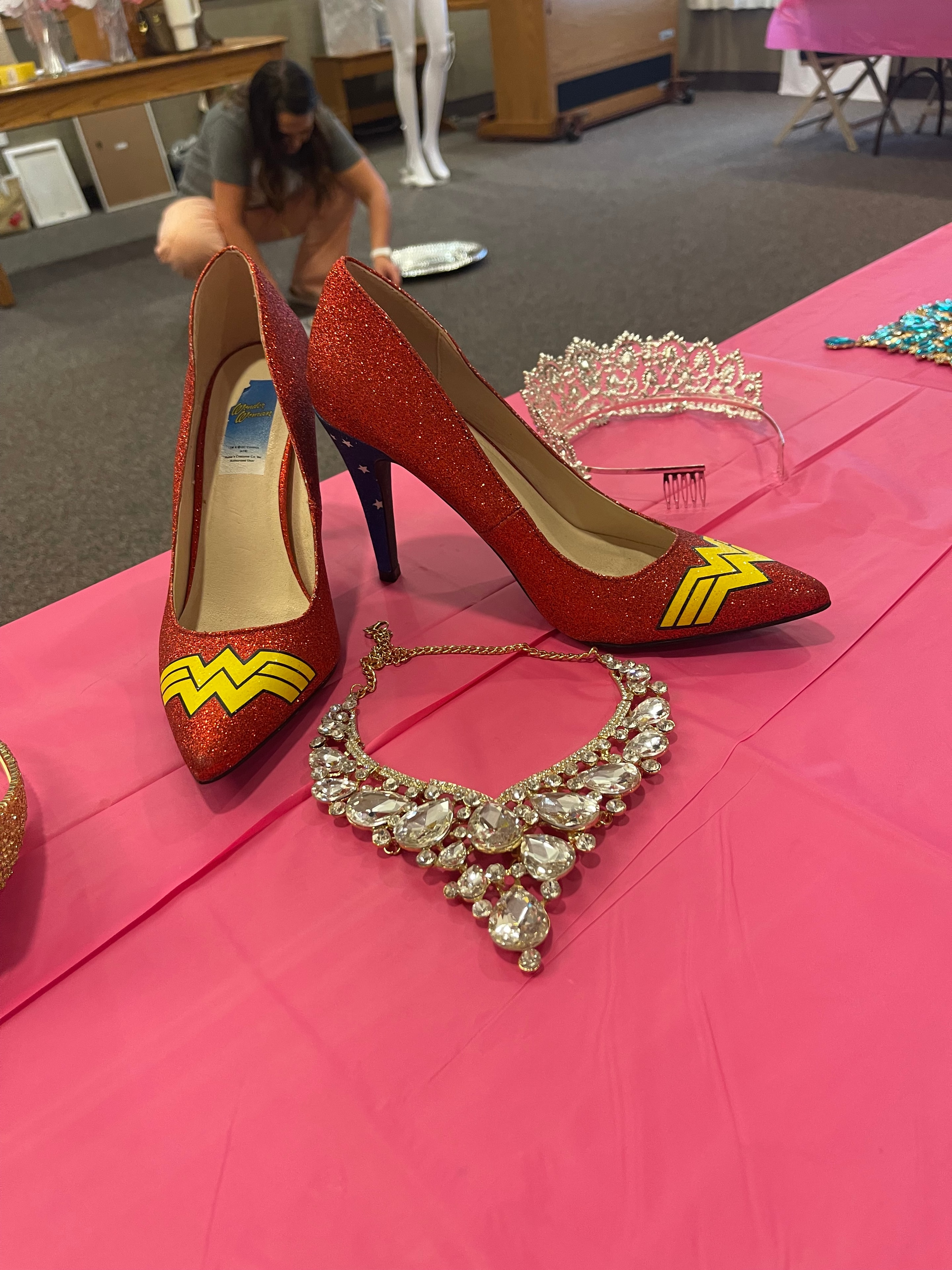 Young women at the Crown Up presentation in Kaysville, Utah